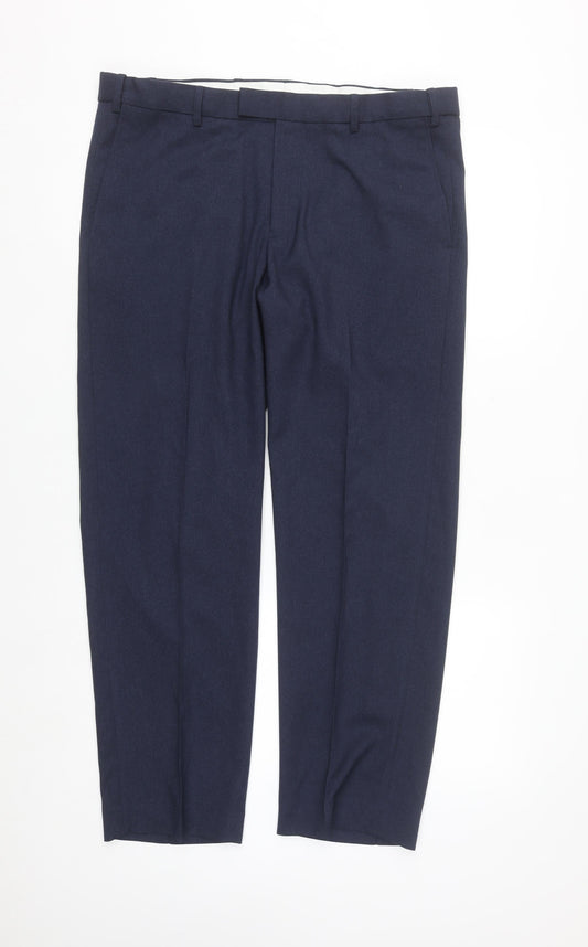 St. Bernard for Dunnes Stores Men's Blue 36W 29L Dress Pants