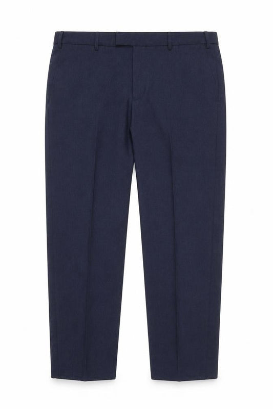 Front view of St. Bernard for Dunnes Stores Men's Blue 36W 29L Dress Pants