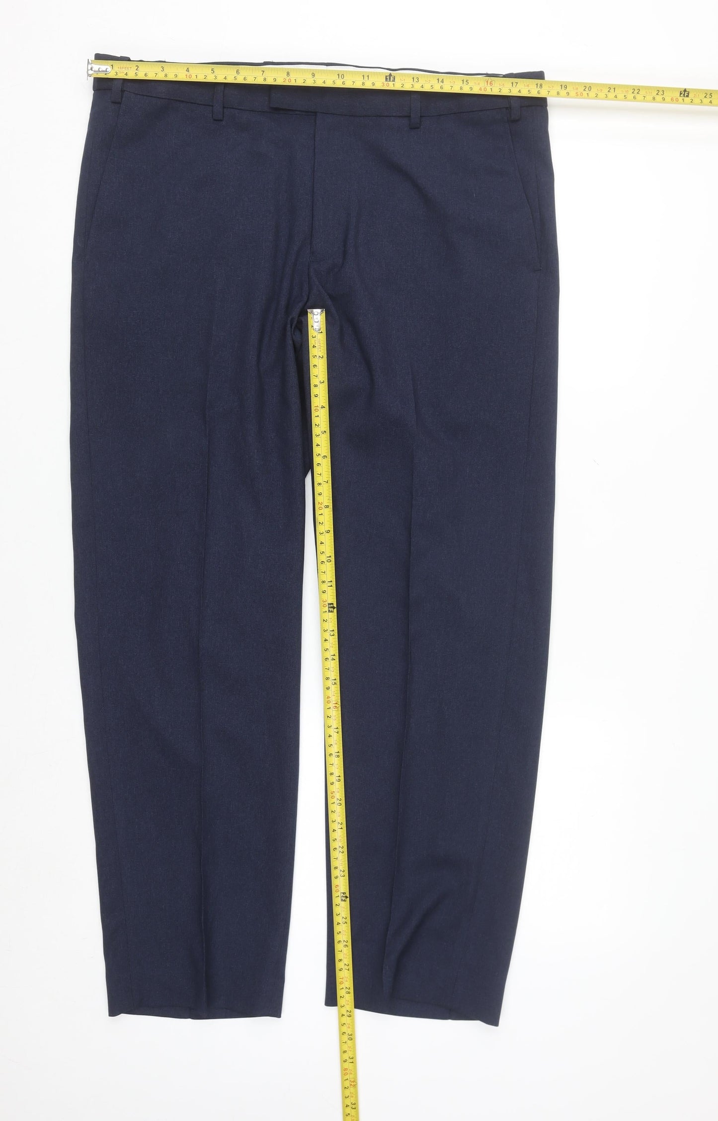 St. Bernard for Dunnes Stores Men's Blue 36W 29L Dress Pants