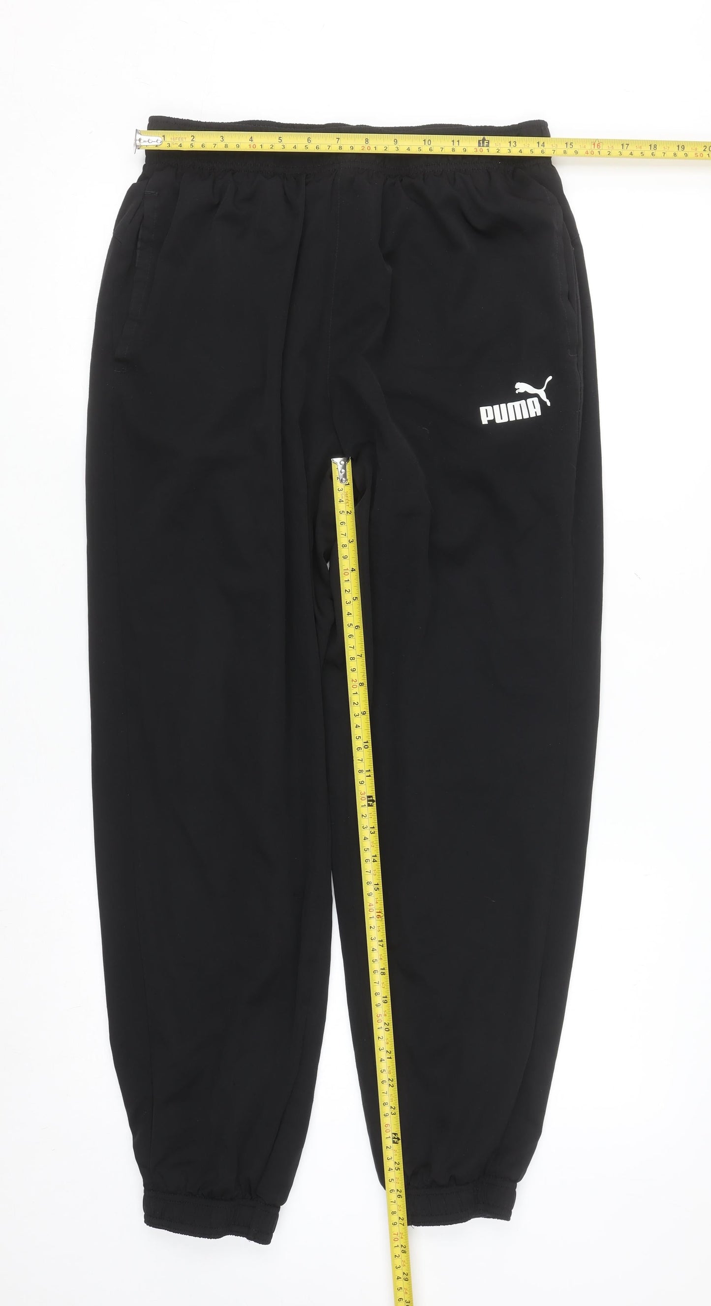 Puma Men's Black Jogger Activewear Trousers Size L