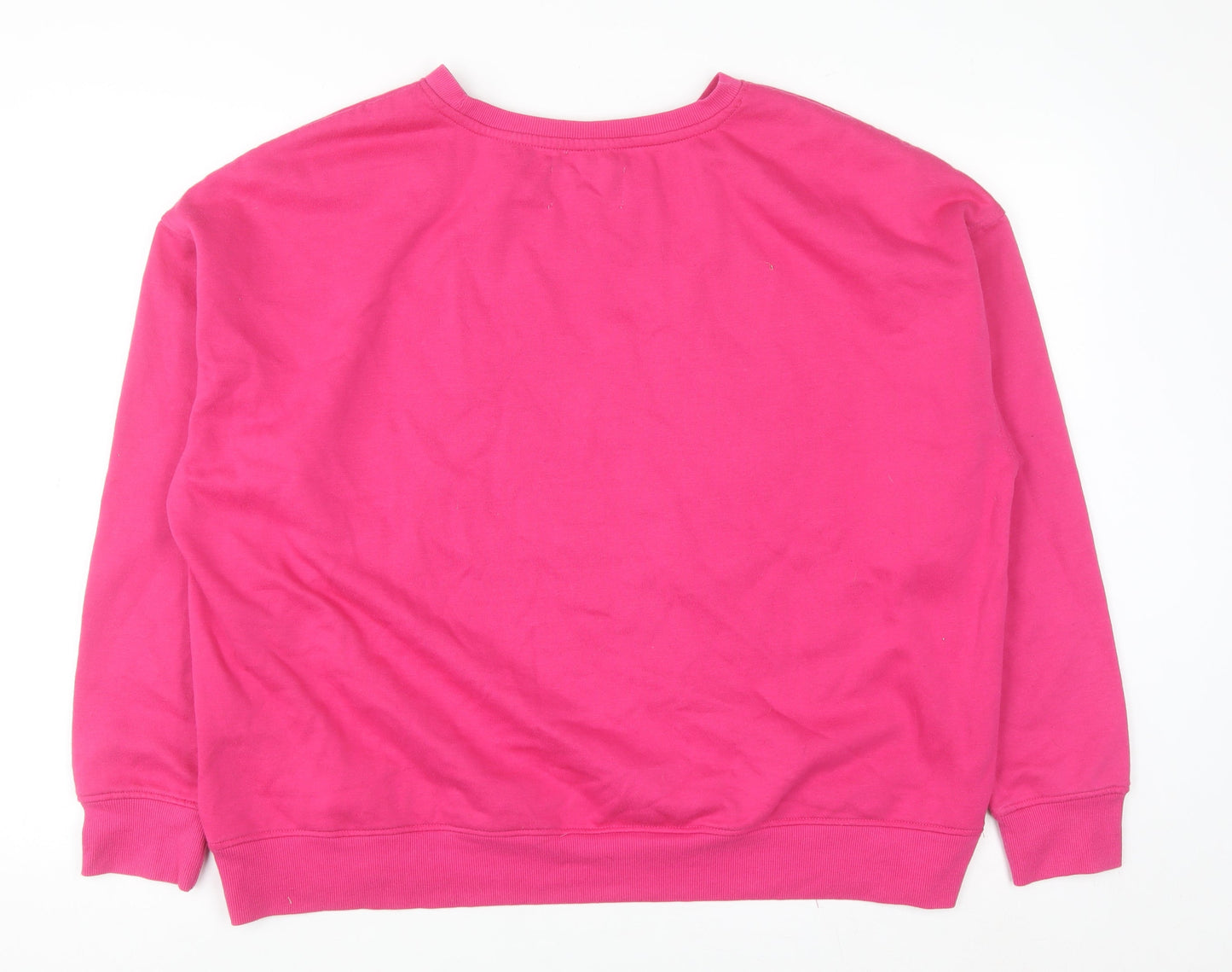 Emily in Paris Women’s Pink XL Pullover Sweatshirt Graphic Print Netflix