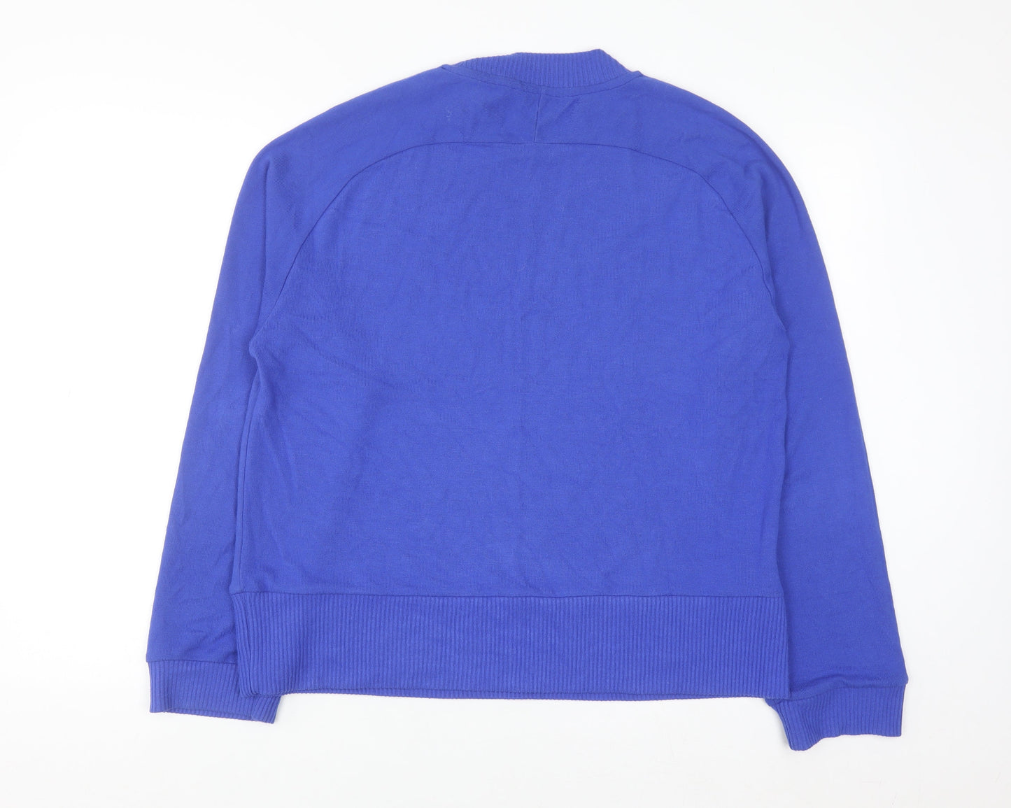 Next Men's Blue Crew Neck Knit Pullover Jumper Size M