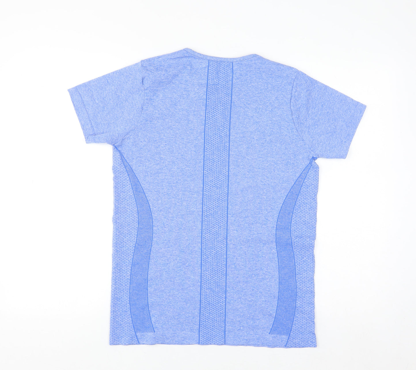Dunnes Stores Women Blue Short Sleeve Active T-Shirt Size M