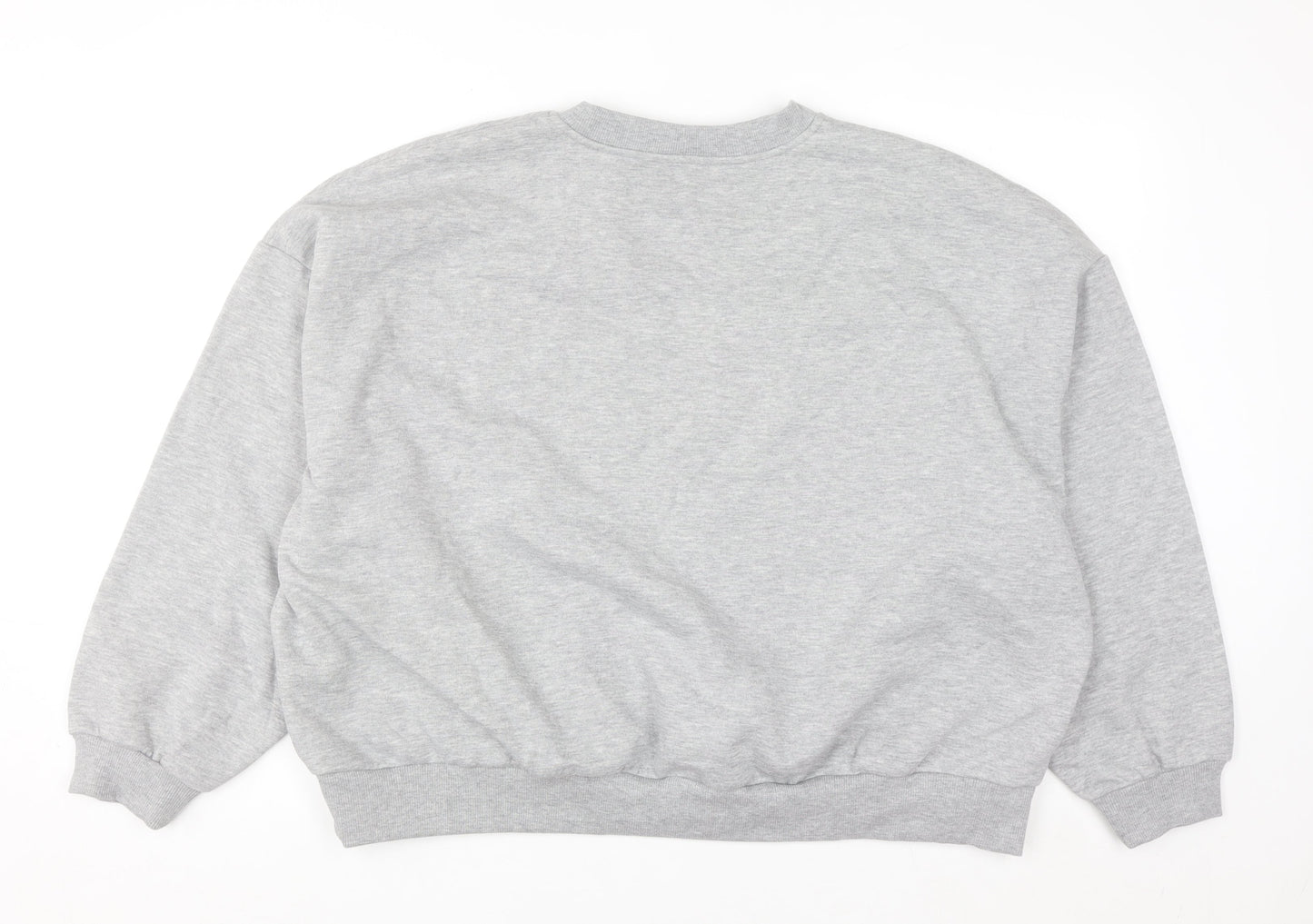 Marks and Spencer Women Grey NYC Pullover Sweatshirt XL