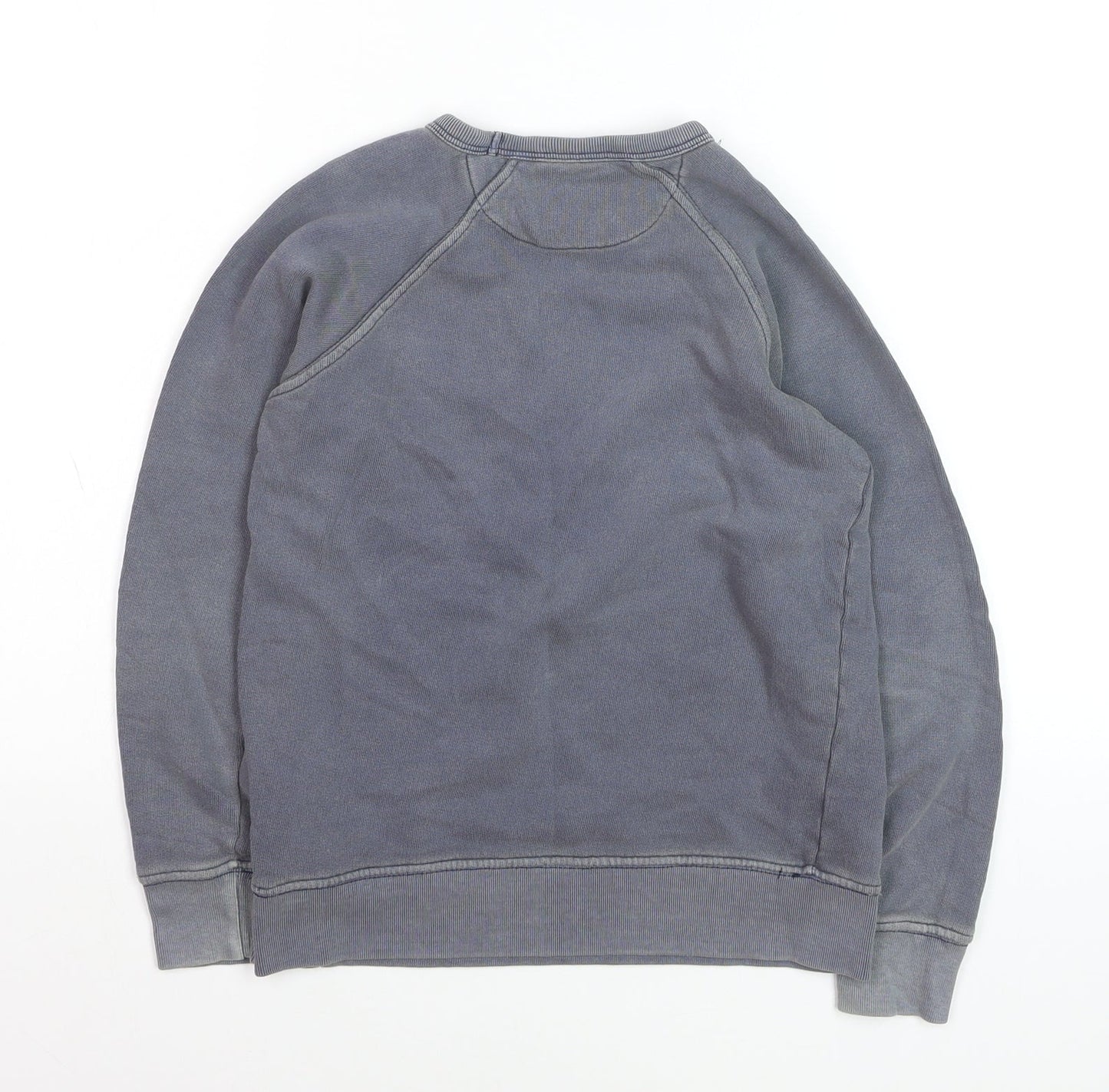 Jack & Jones Boys Grey Pullover Graphic Print Cotton Jumper 10 Years