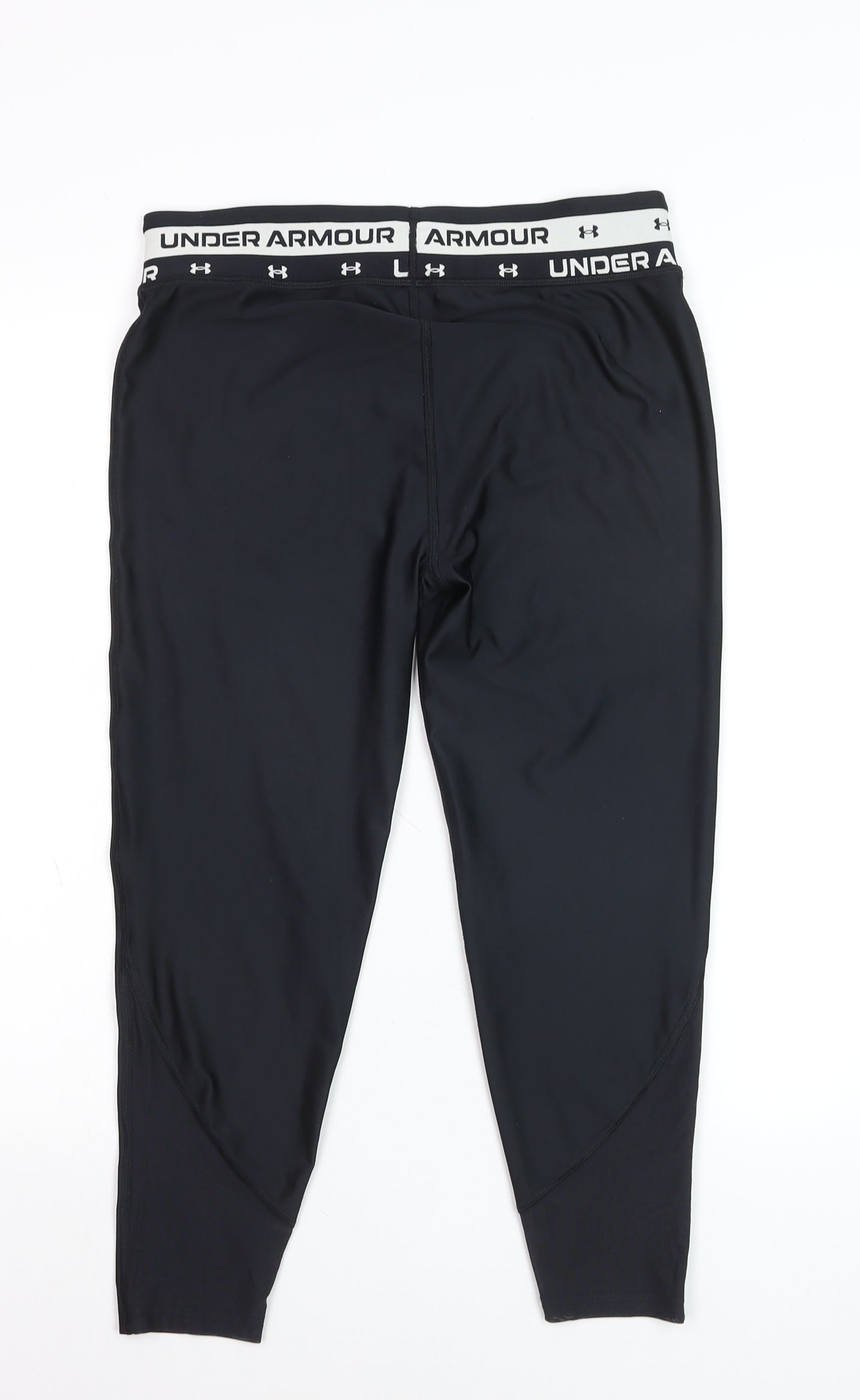 Under Armour Boys Black XL 15-16 Years Compression Leggings Activewear Trousers