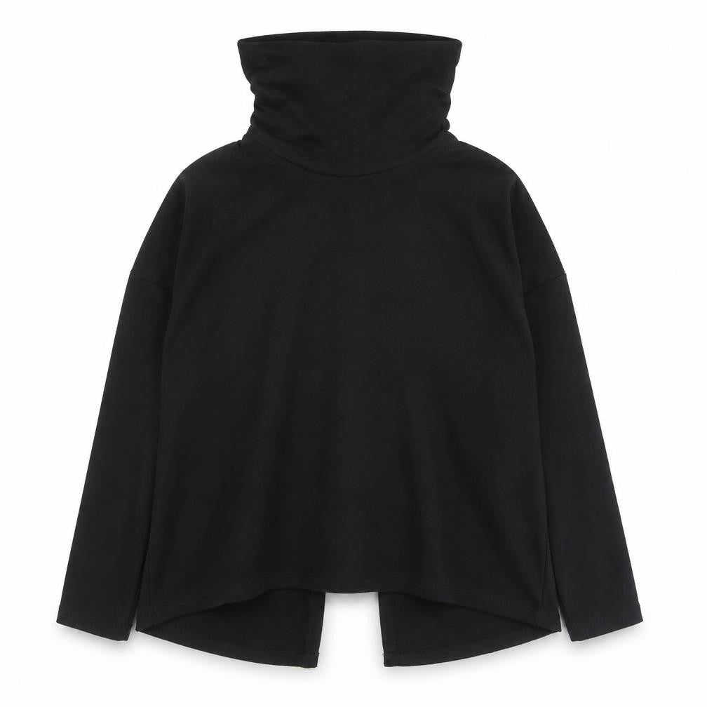 Mystify Womens Black Roll Neck Long Sleeve Pullover Jumper M