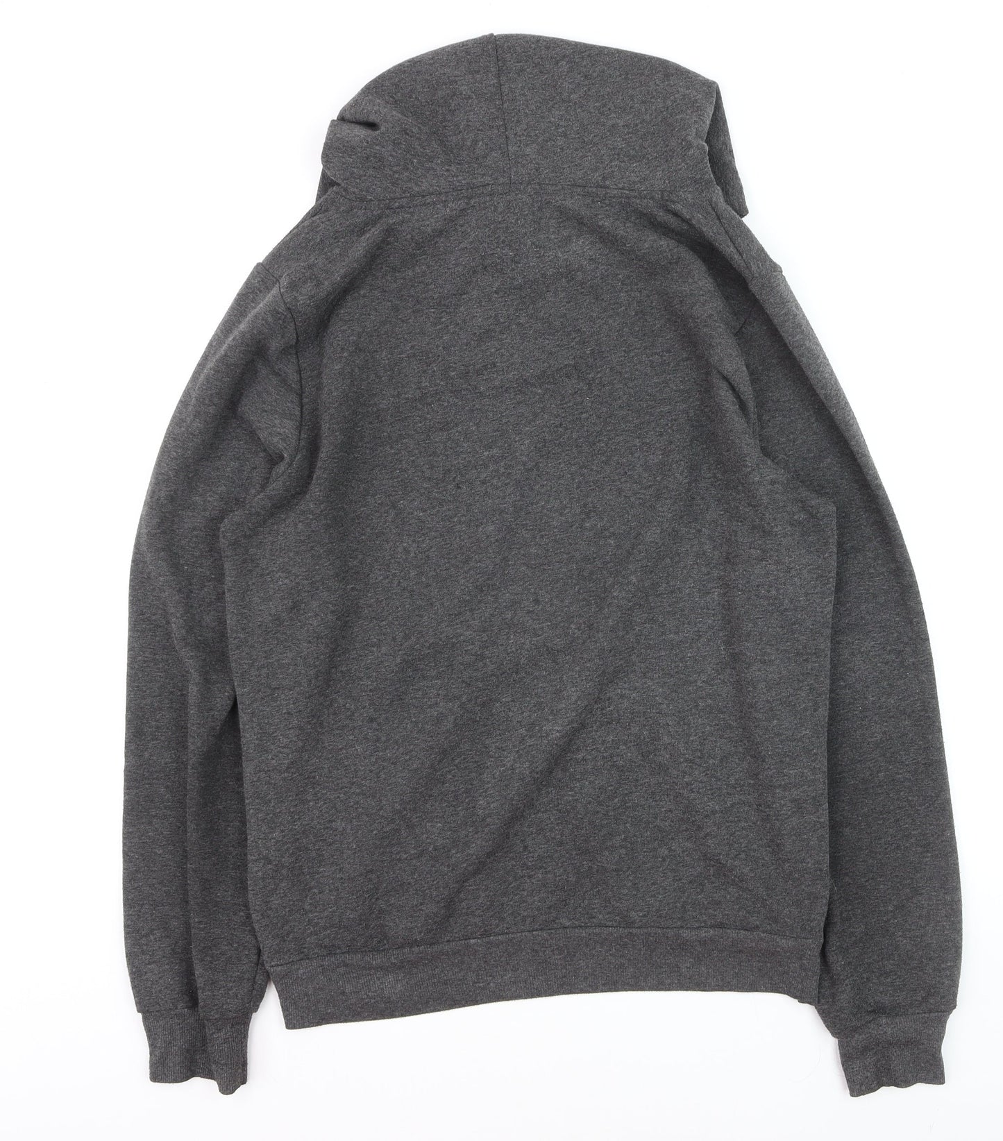 Myprotein Men's Grey Pullover Hoodie L Regular Fit Gym Sweatshirt