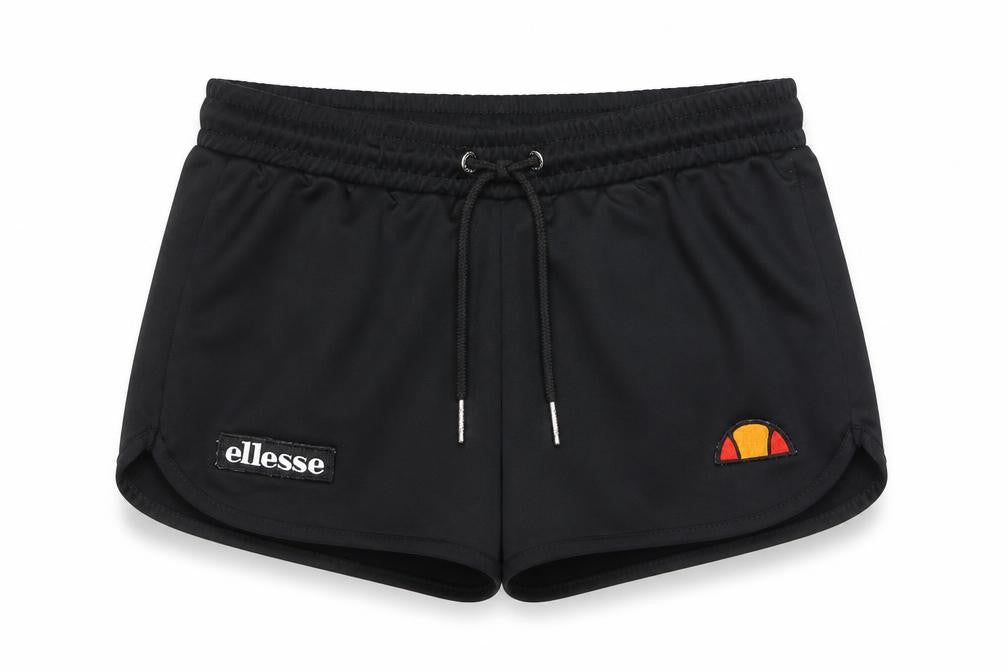 Ellesse Boys Black Athletic Shorts UK 4 Regular Fit Drawstring Sportswear