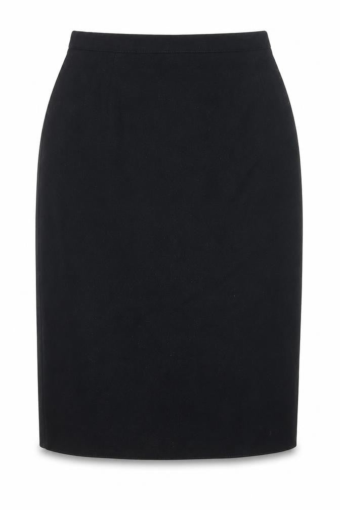 St. Bernard Women's Black Wool Blend Pencil Skirt Size 16