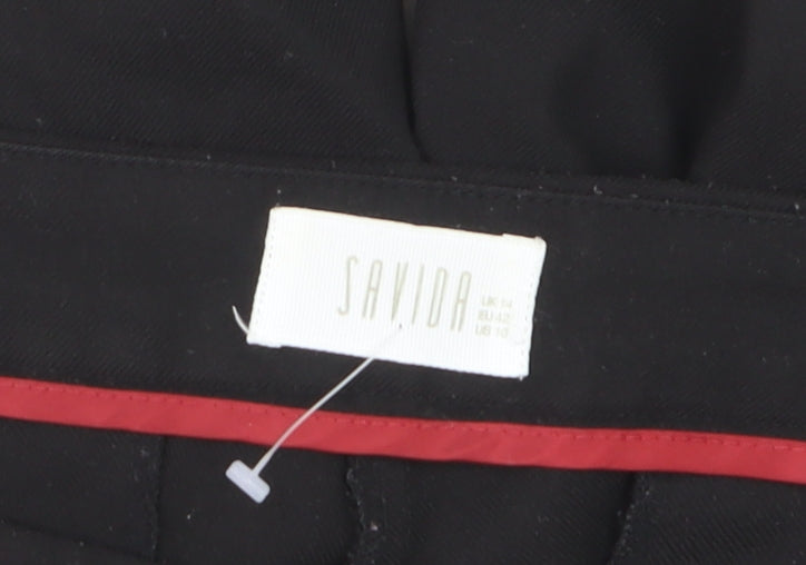 JH Collectibles Women's Black Wool Dress Pants Size 14