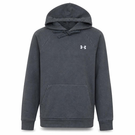 Under Armour Mens Grey Pullover Hoodie Small Loose Fit