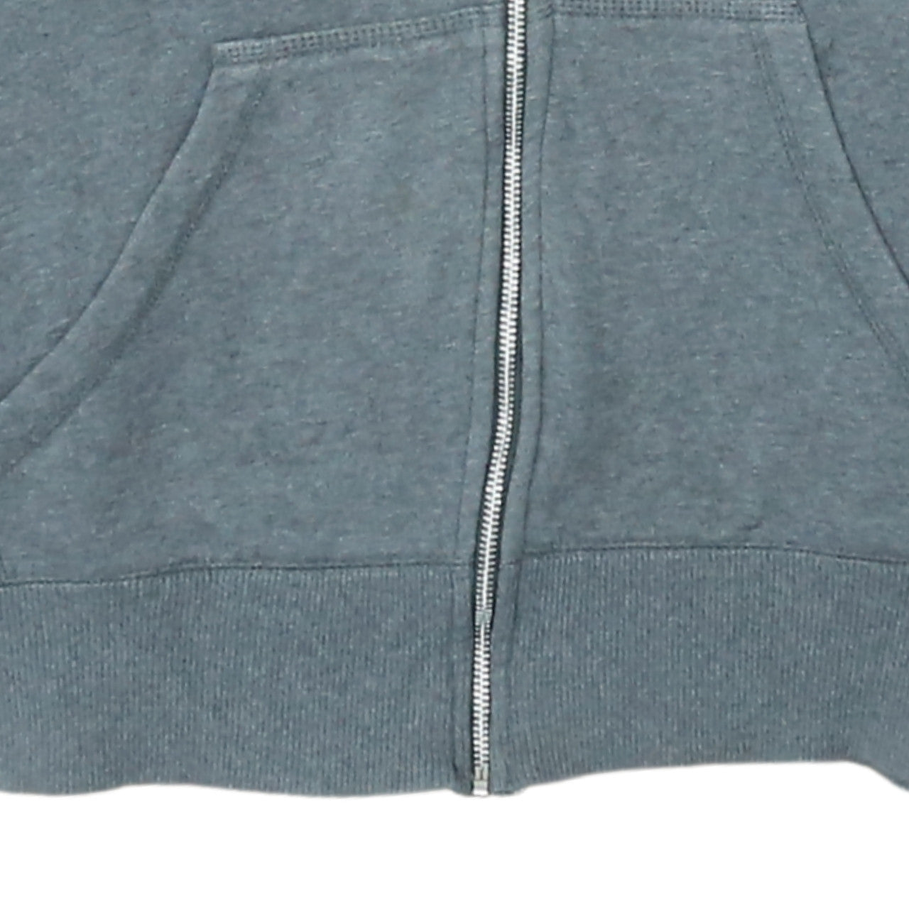 Nike Men's Grey Full Zip Hoodie Size L Sportswear Sweatshirt