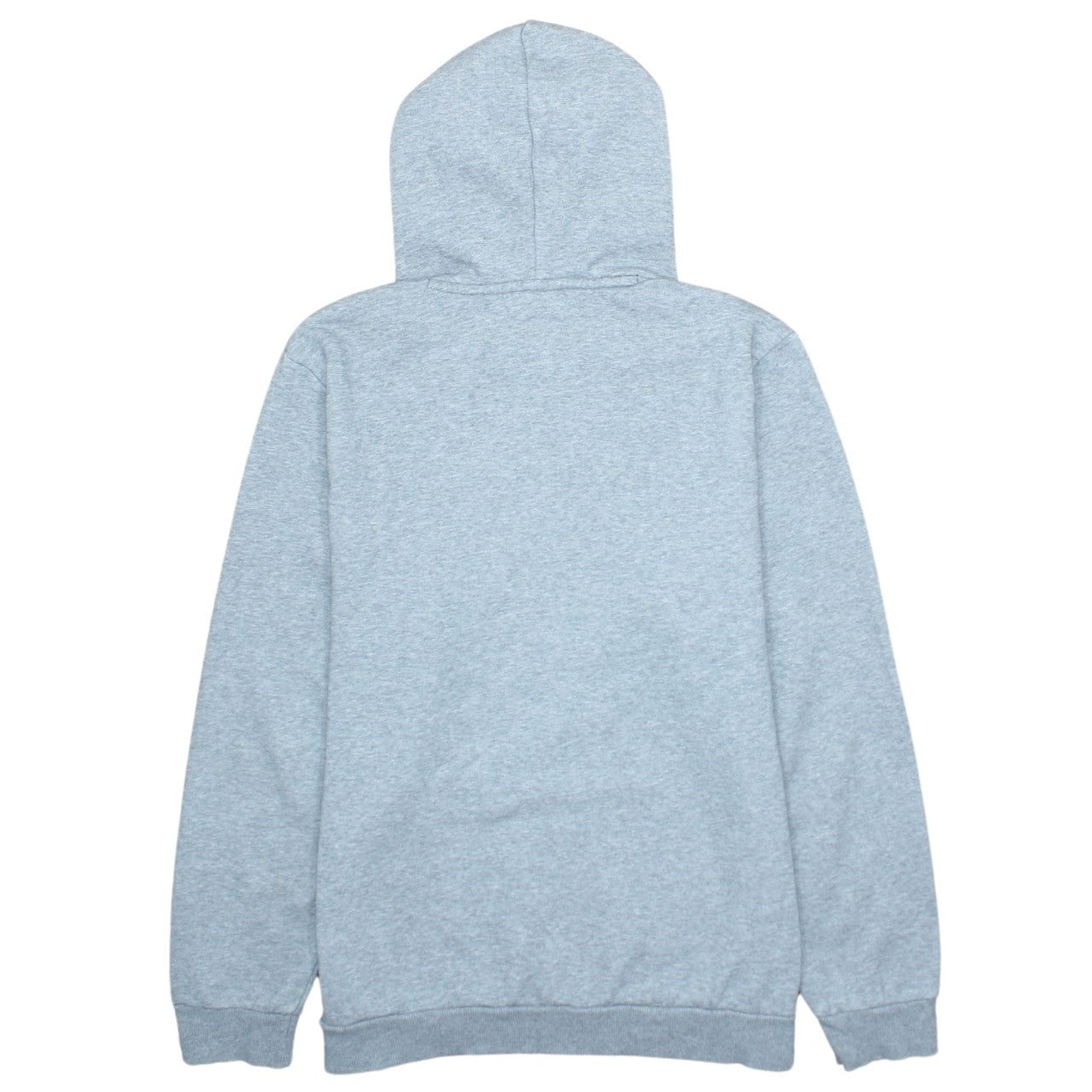 Puma Men's Grey Pullover Hoodie L Fleece Logo Sportswear