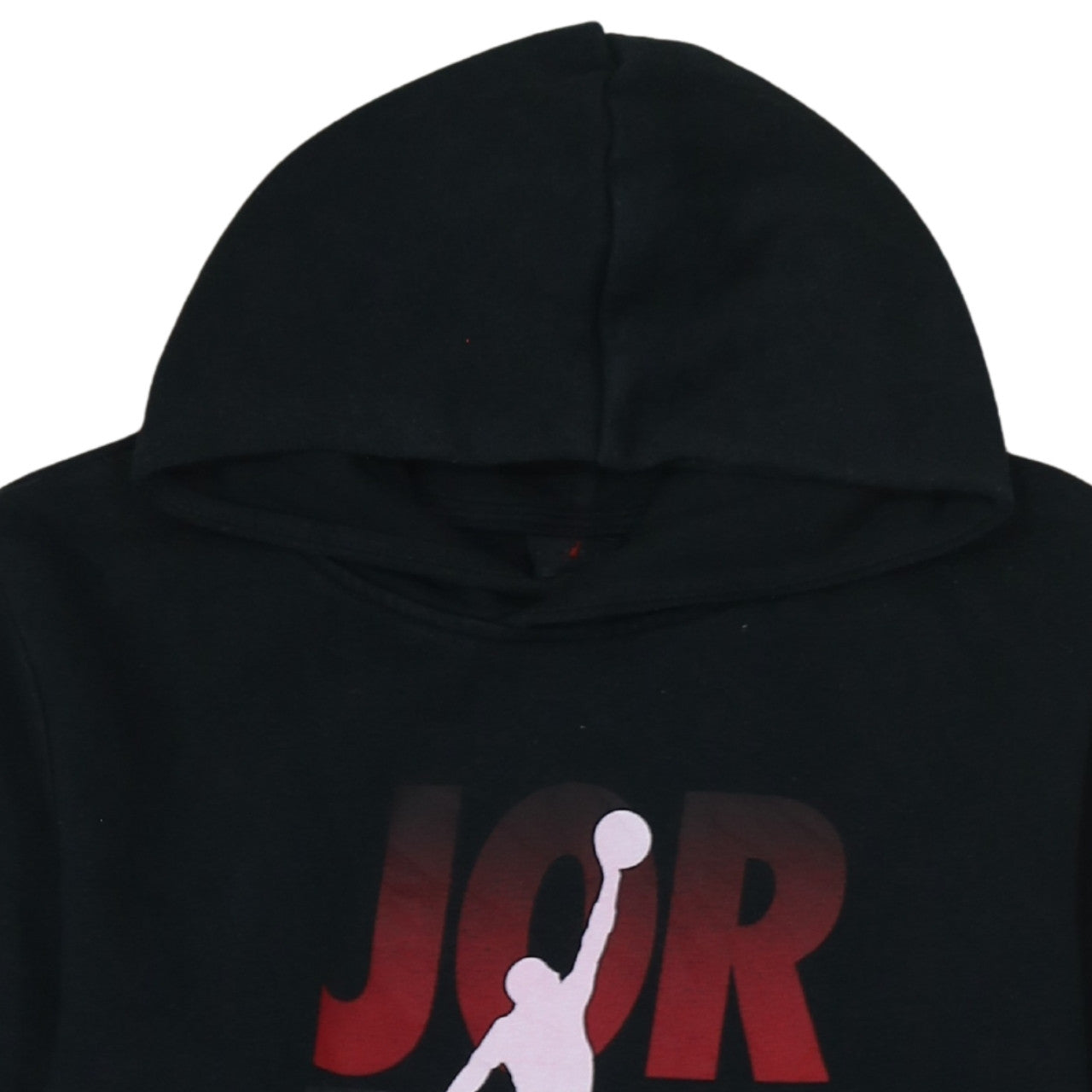 Jordan Boys Black Pullover Hoodie XL 13-15 Years Fleece Graphic Logo