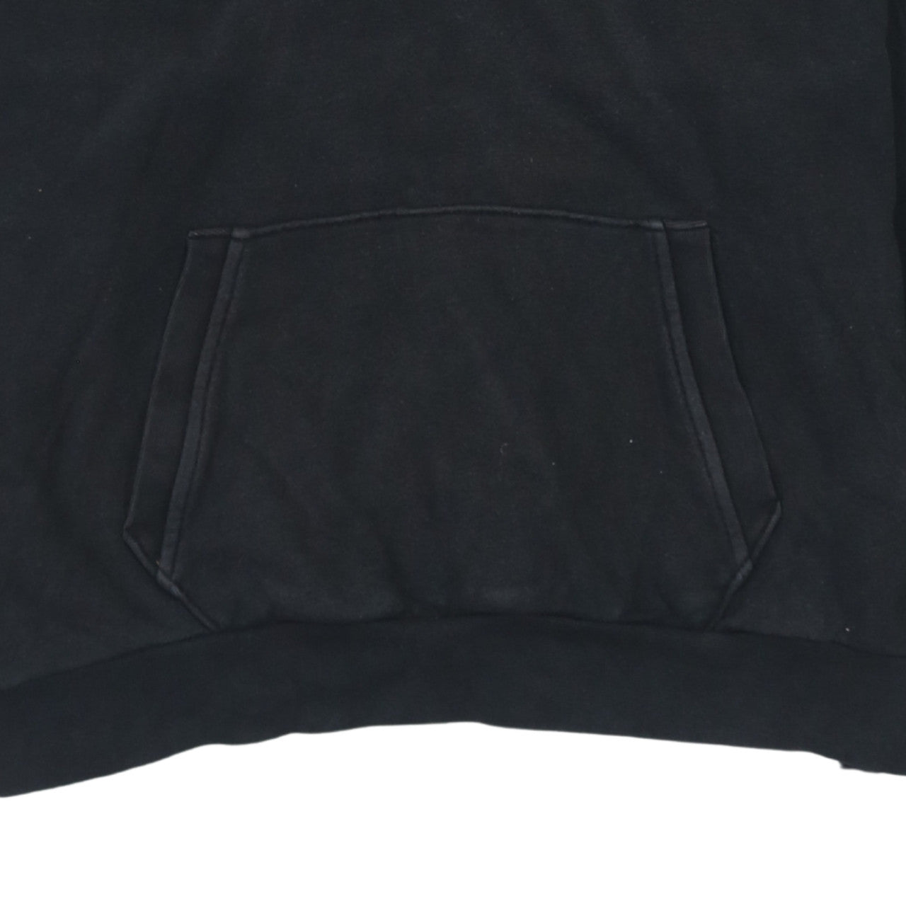 Levi's Women's Black Hoodie Small Pullover Logo Tape Detail Sweatshirt