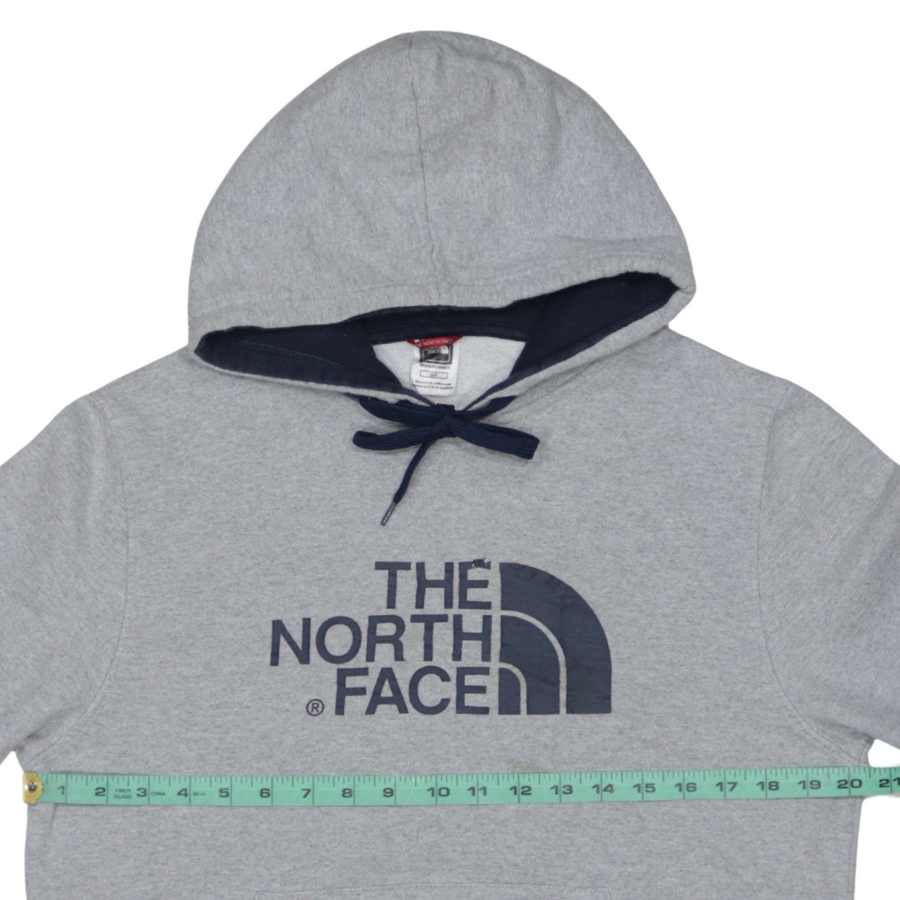 The North Face Men's Grey Pullover Hoodie Small Outdoor Fleece