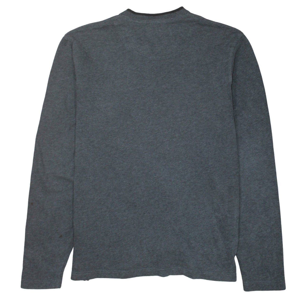 Timberland Men's Grey Cotton V-Neck Pullover Jumper Size L