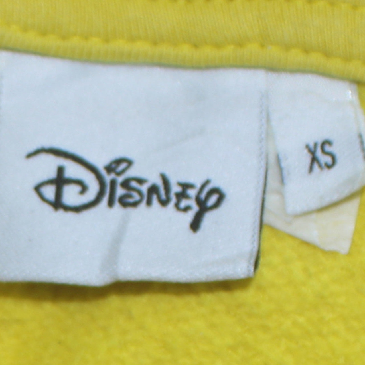 Disney Women’s Yellow Minnie Mouse Pullover Hoodie XS