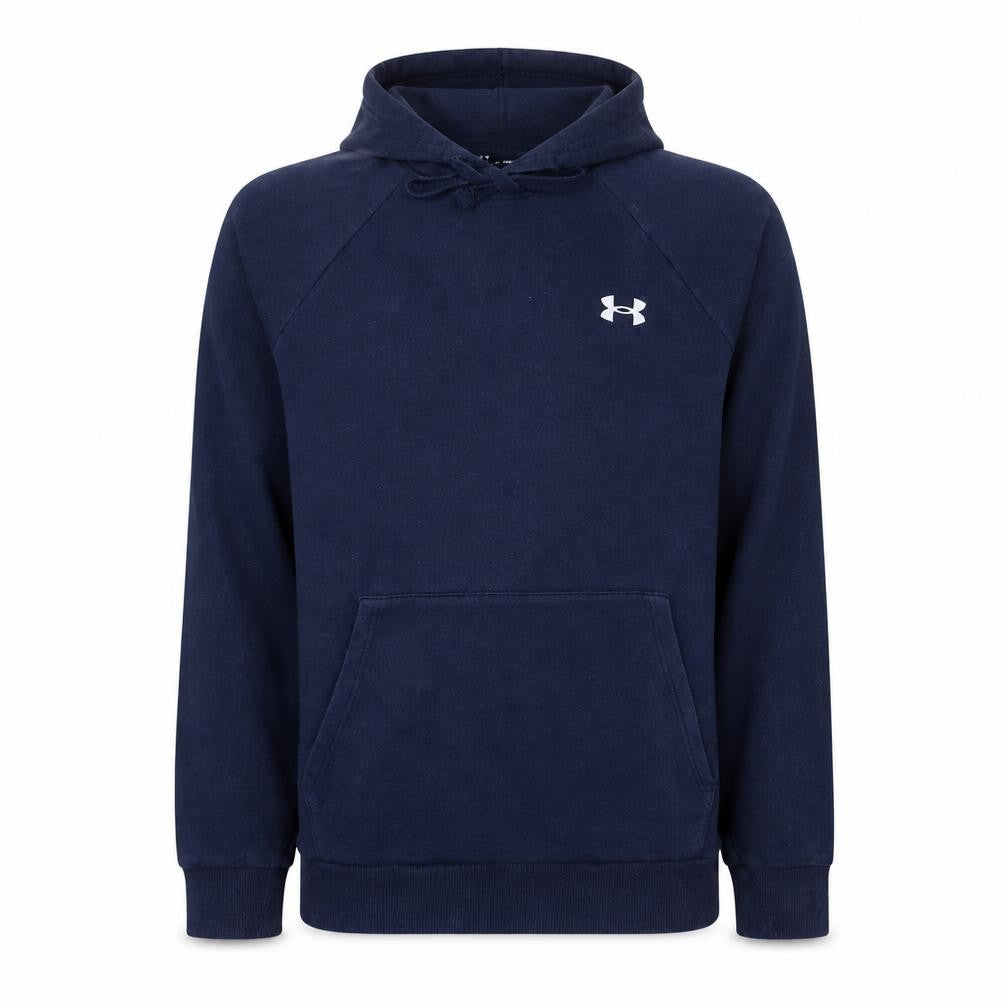 Under Armour Men's Blue Small Pullover Hoodie with Logo
