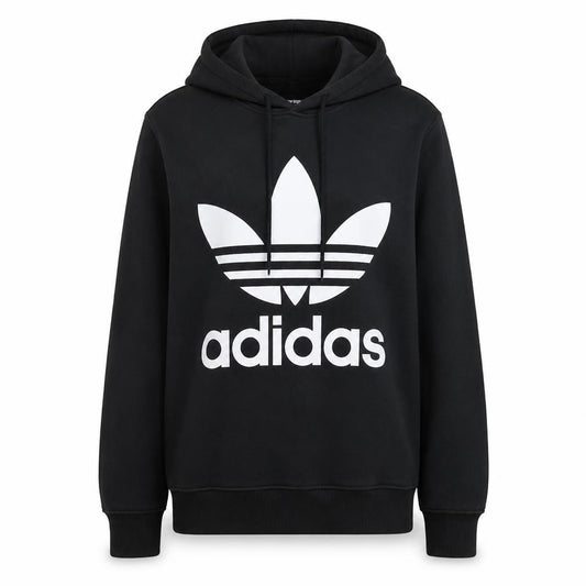 Adidas Womens Black Size 18 Pullover Hoodie Sweatshirt