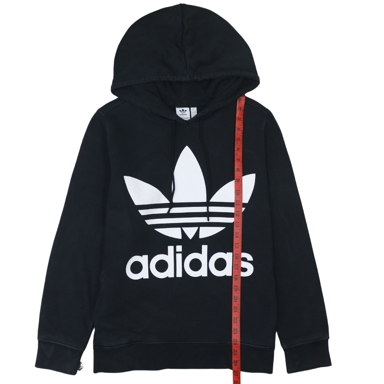 Adidas Womens Black Size 18 Pullover Hoodie Sweatshirt