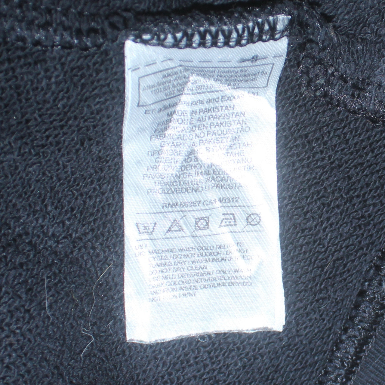 Adidas Womens Black Size 18 Pullover Hoodie Sweatshirt