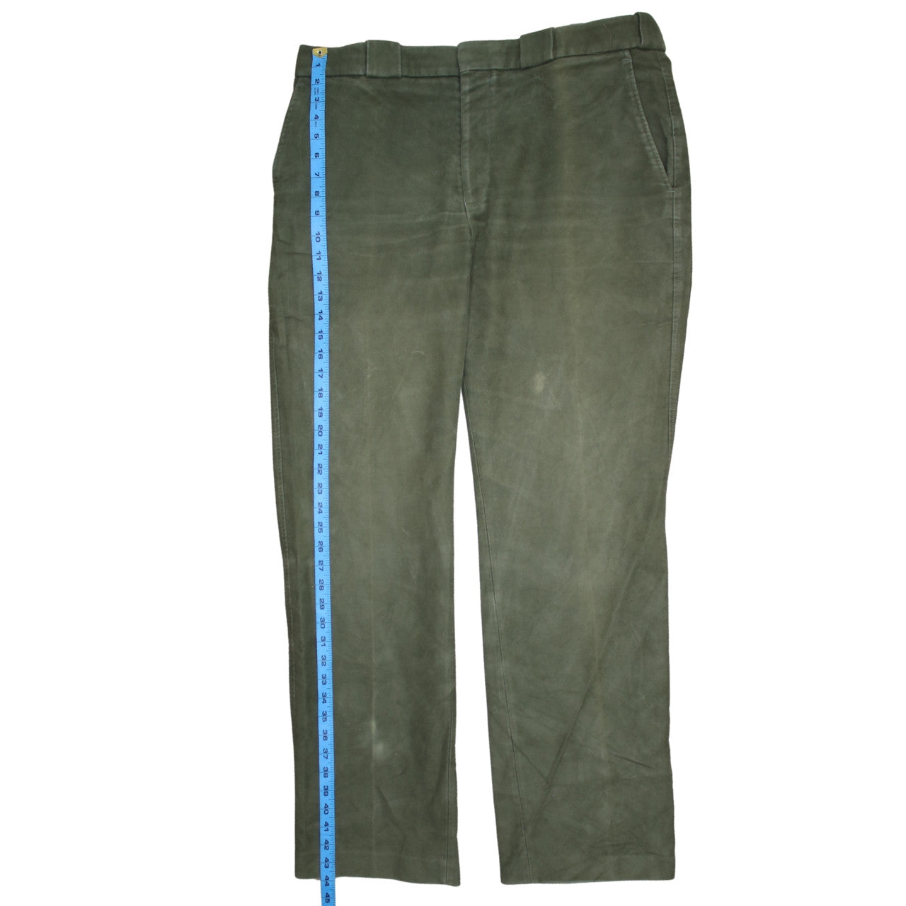 Barbour Men's Green Chino Trousers W38 Regular Fit Cotton