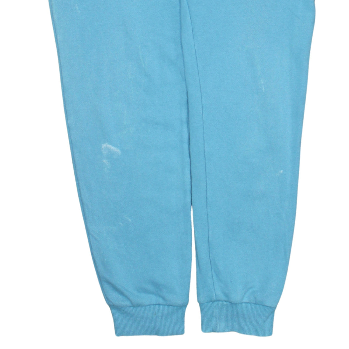 Adidas Women Blue Sweatpants Size S Regular Fit Tapered Logo Joggers