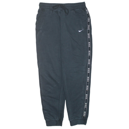 Nike Men's Black Jogger Sweatpants Medium Cotton Blend Lined