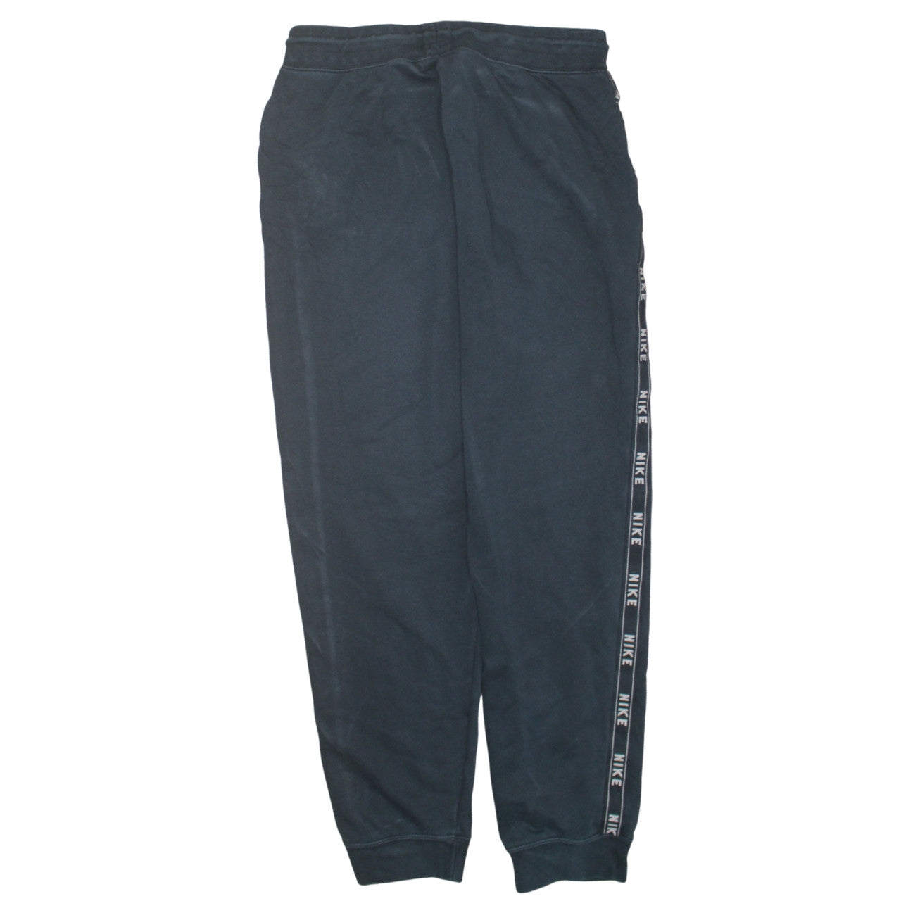 Nike Men's Black Jogger Sweatpants Medium Cotton Blend Lined