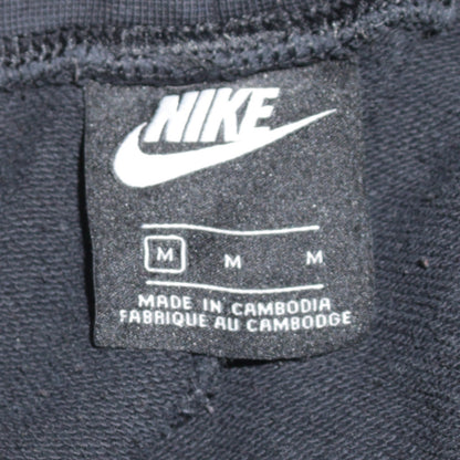 Nike Men's Black Jogger Sweatpants Medium Cotton Blend Lined