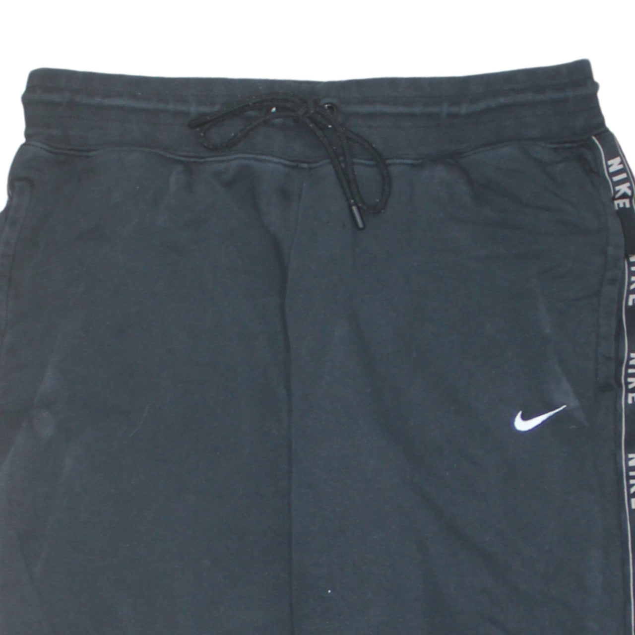 Nike Men's Black Jogger Sweatpants Medium Cotton Blend Lined