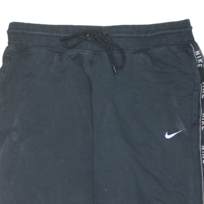 Nike Men's Black Jogger Sweatpants Medium Cotton Blend Lined