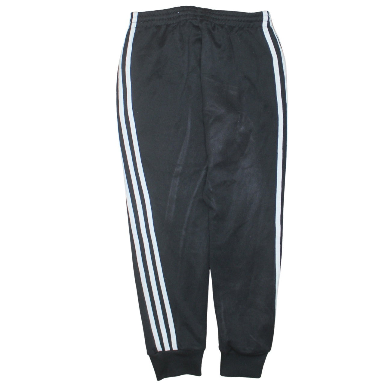 adidas Men's Black Small Jogger Trousers with 3 Stripes