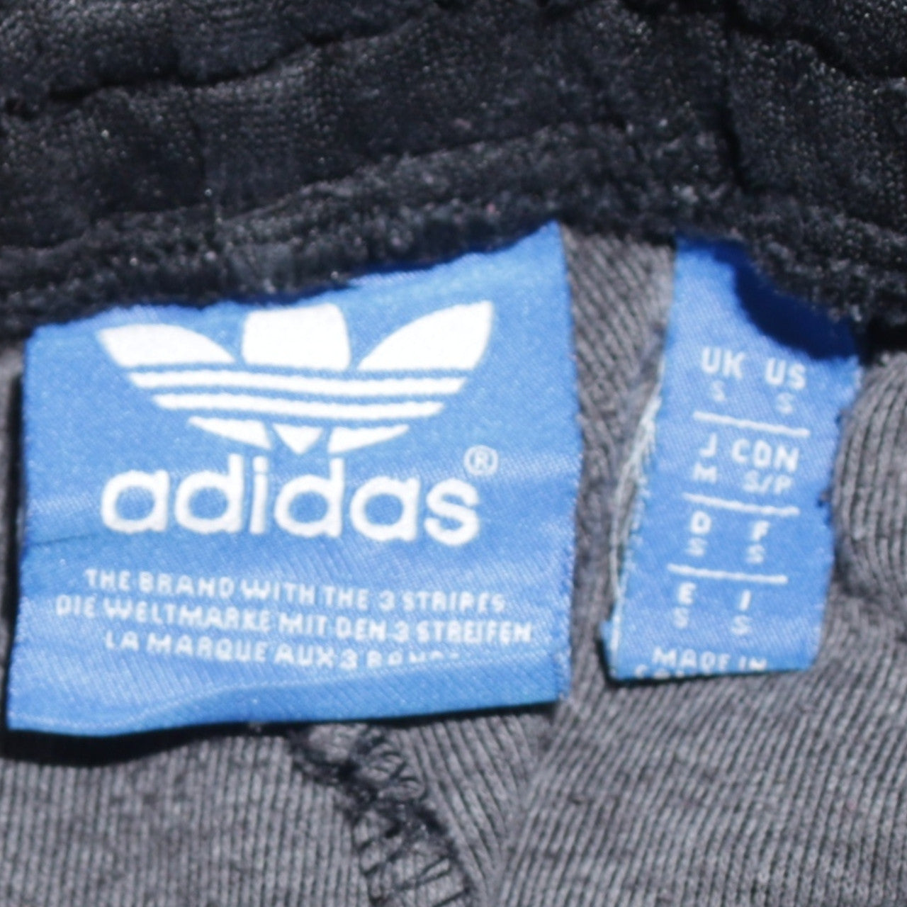 adidas Men's Black Small Jogger Trousers with 3 Stripes
