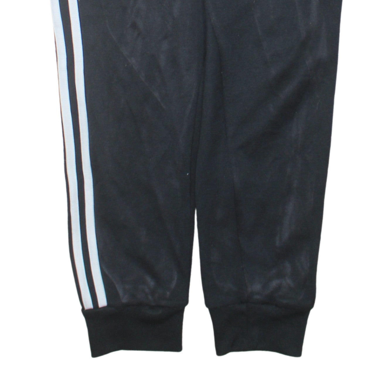 adidas Men's Black Small Jogger Trousers with 3 Stripes