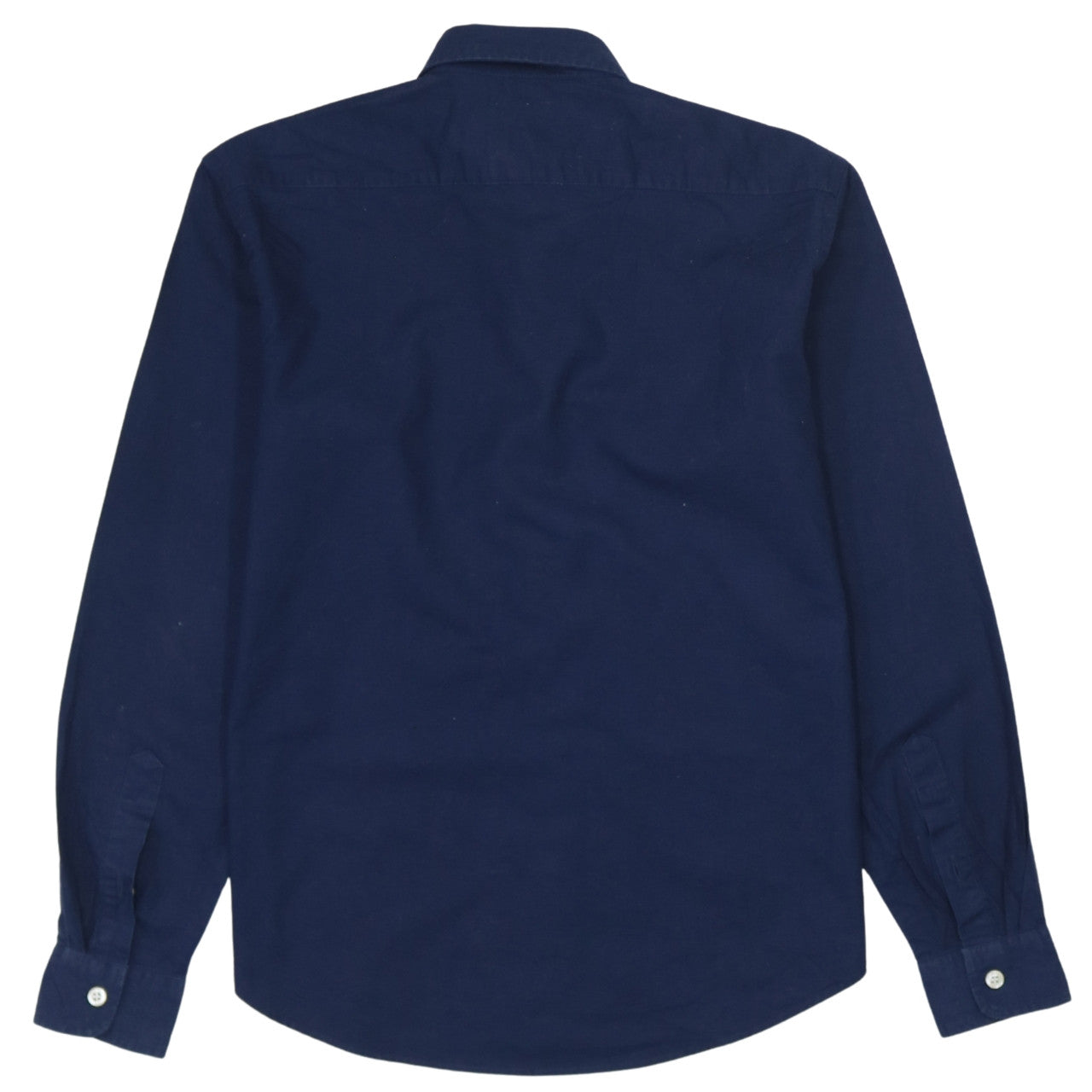 Ralph Lauren Boys Blue Long Sleeve Cotton Button-Up Shirt Size L