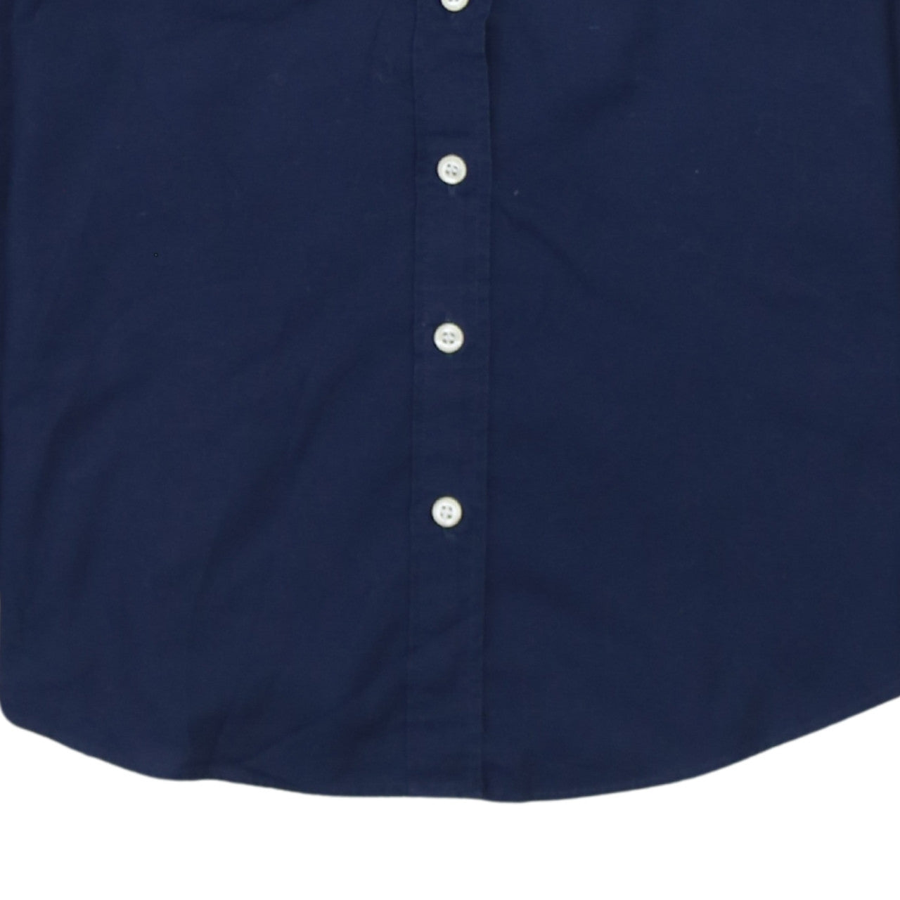 Ralph Lauren Boys Blue Long Sleeve Cotton Button-Up Shirt Size L