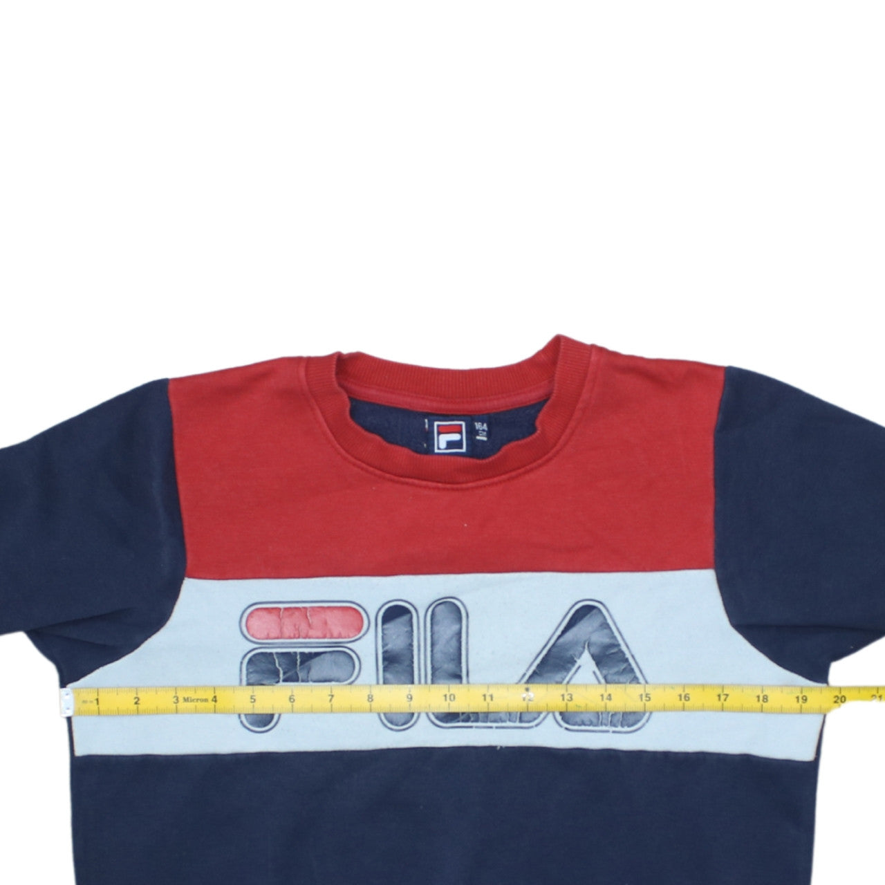 FILA Boys Multicoloured 14 Years Pullover Sweatshirt with Logo