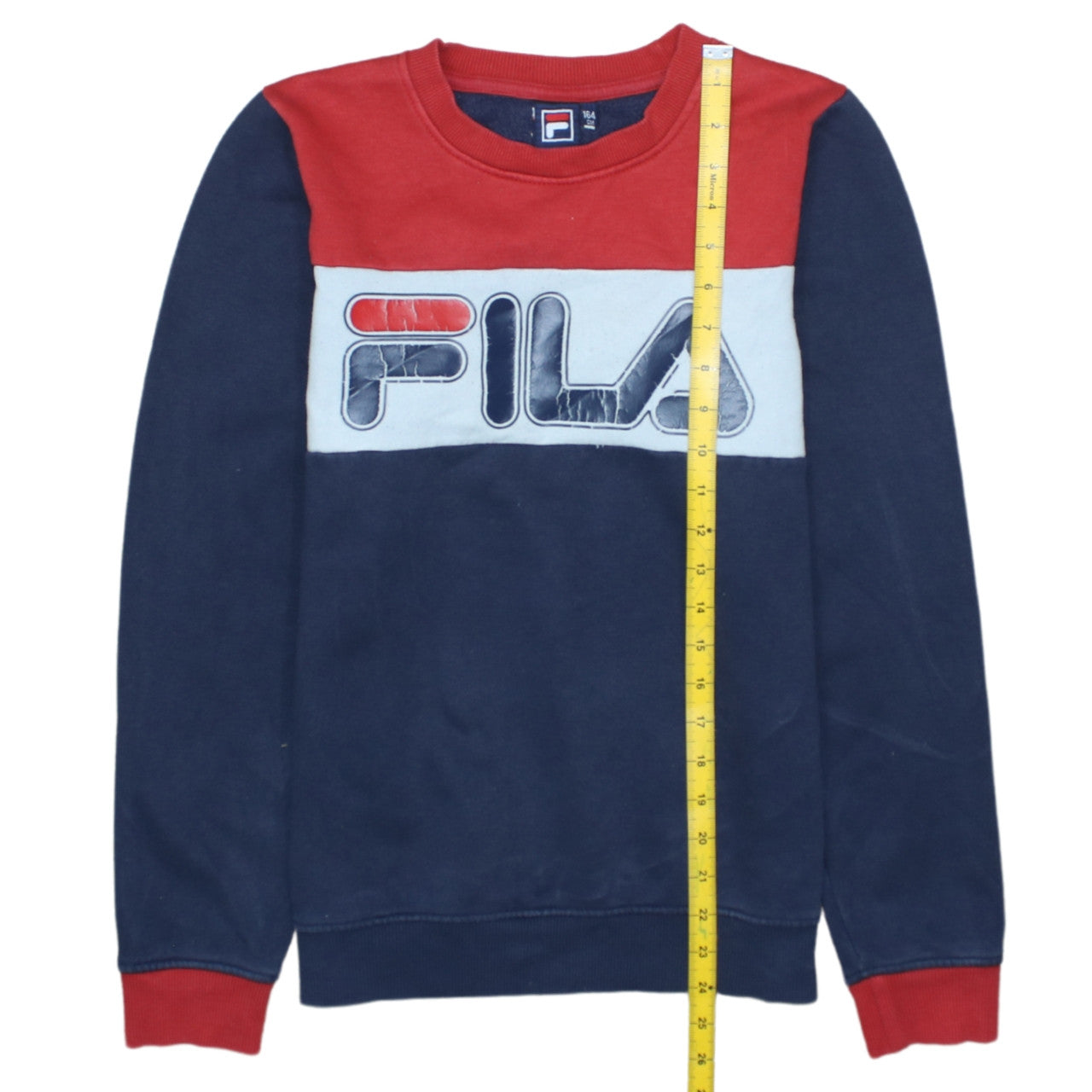 FILA Boys Multicoloured 14 Years Pullover Sweatshirt with Logo