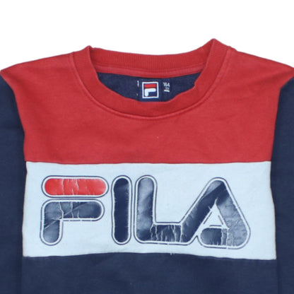 Additional view of Fila boys’ multicoloured 14 years pullover sweatshirt with logo