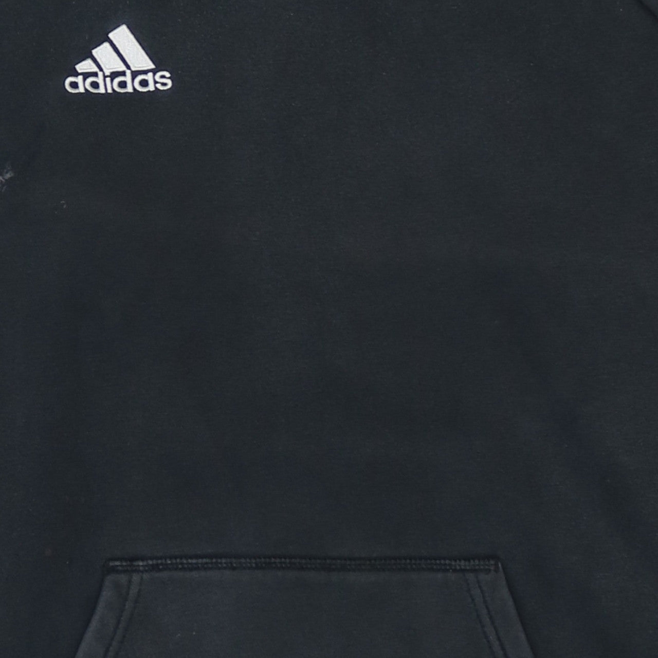 Adidas Men’s Black Pullover Hoodie Size S Sports Logo Fleece