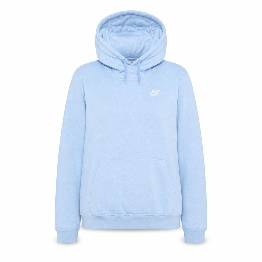 Nike Womens Light Blue Pullover Hoodie XS Cotton Blend