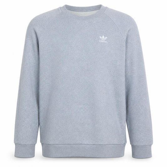 Adidas Men's Grey Crew Neck Pullover Sweatshirt Size S