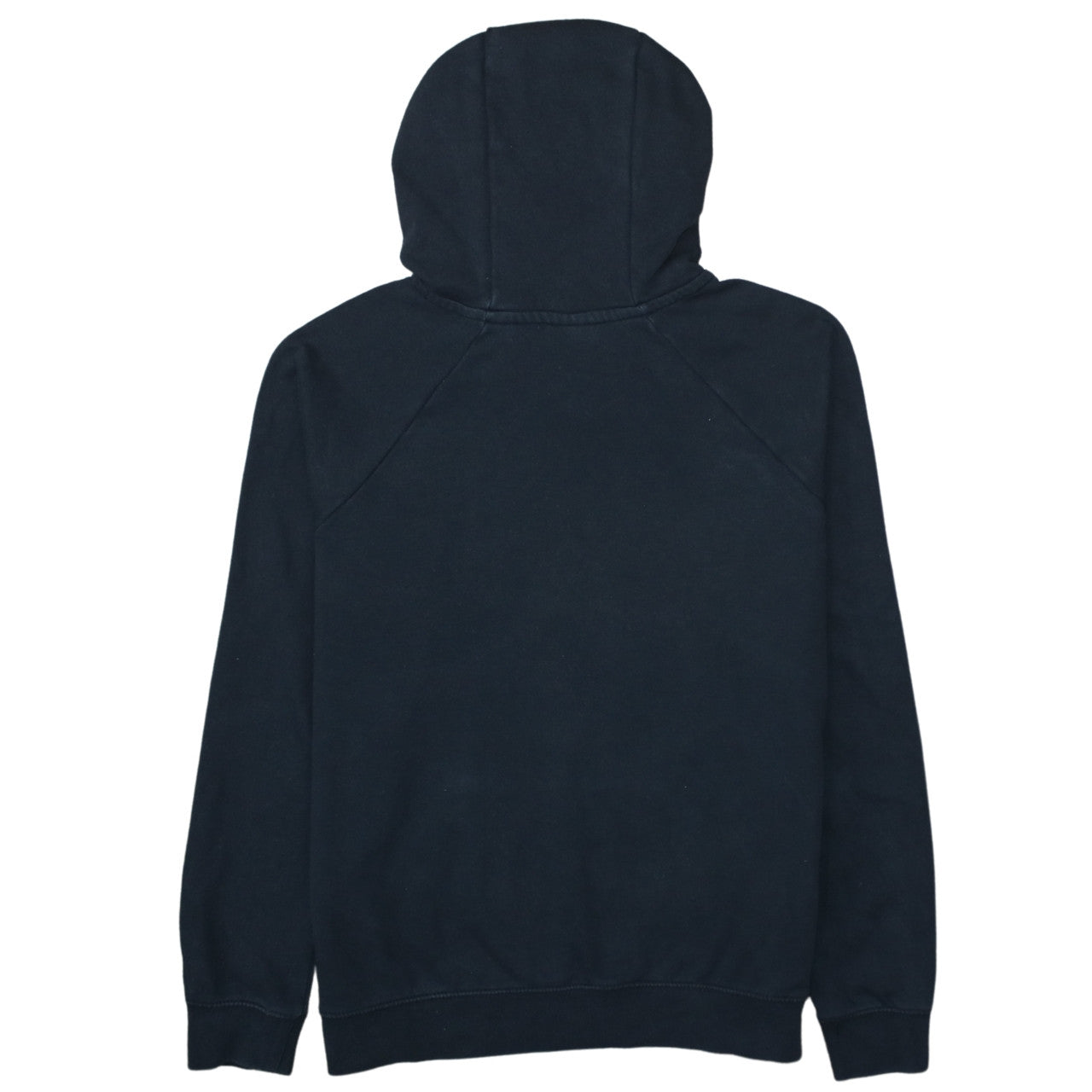 Nike Womens Black Pullover Hoodie Medium Graphic Logo Sweatshirt