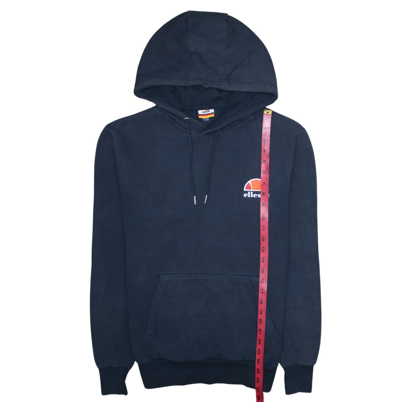 Ellesse Men's Blue Pullover Hoodie M Logo Fleece Sweatshirt
