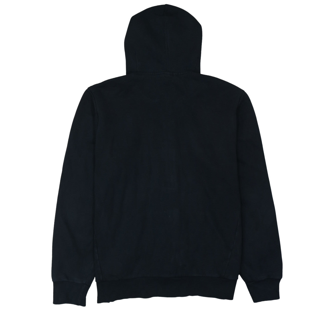 Puma Men's Black XL Full Zip Hoodie with Logo Print