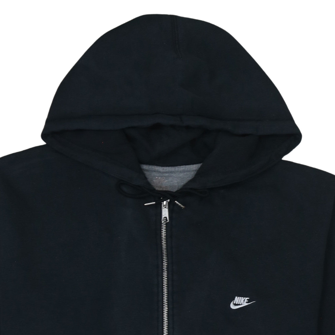 Nike Men's Black XL Full Zip Hoodie Fleece Sweatshirt