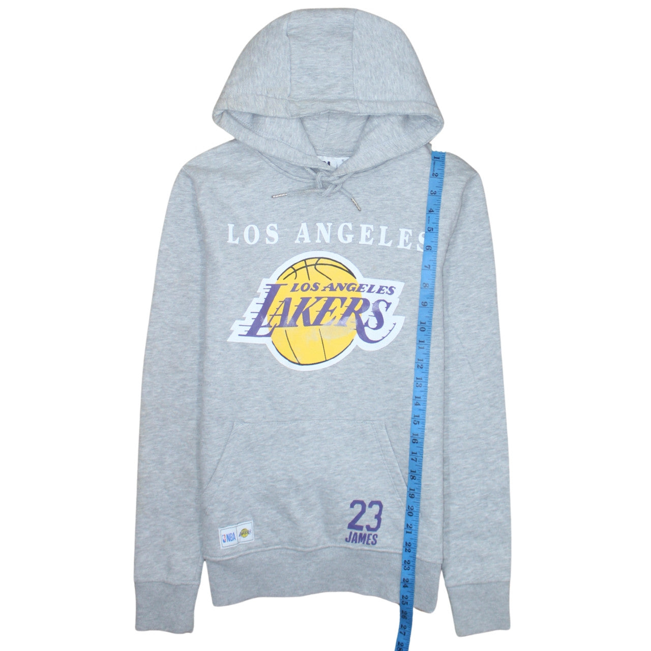 Primark NBA Los Angeles Lakers Grey Hoodie Men S Pullover Graphic Print